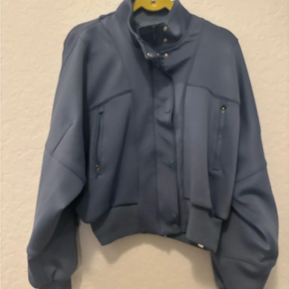 FP Movement by Free People Blue Bomber Jacket - Picture 7 of 13